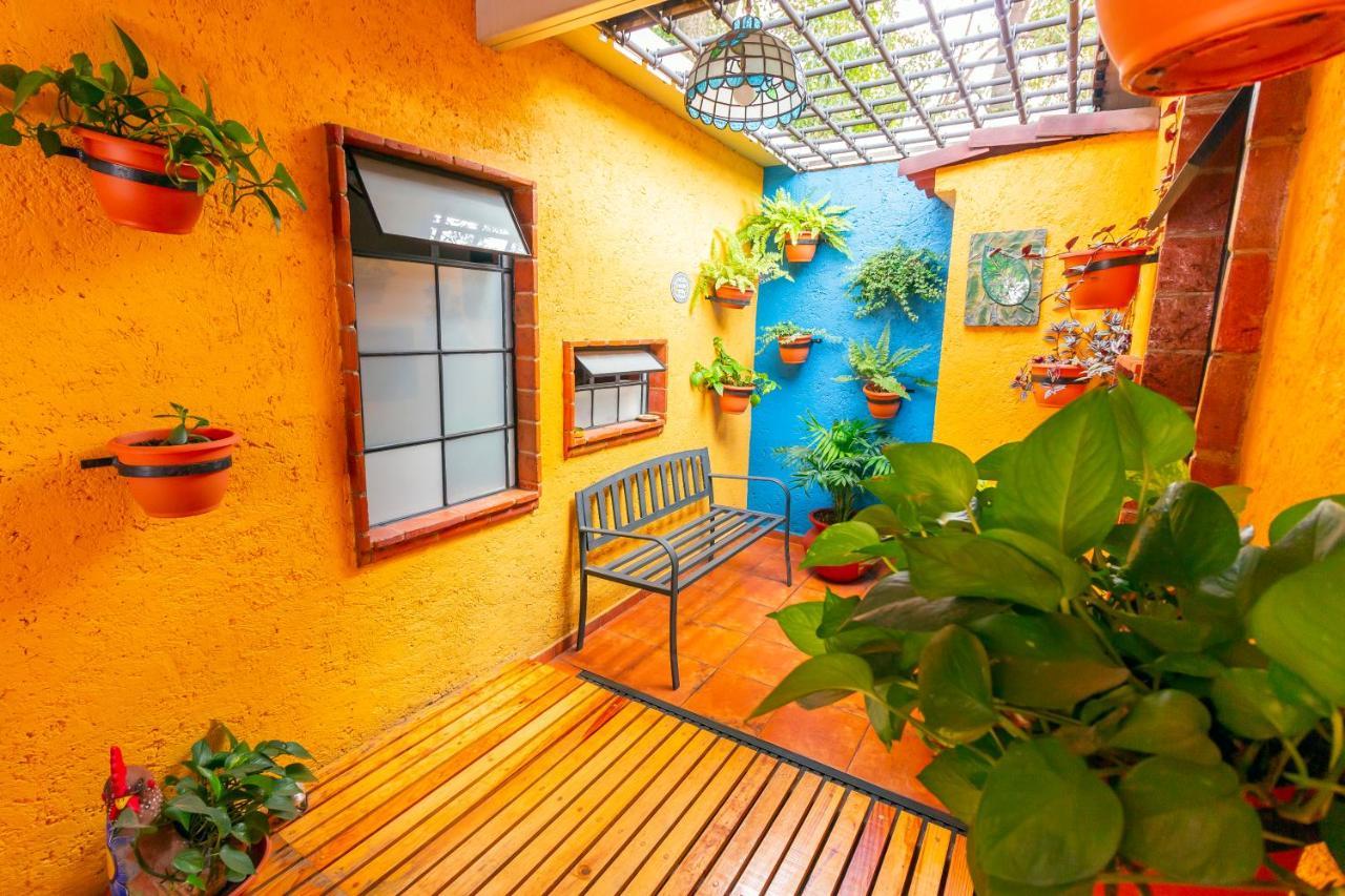 Mex Suites Casa Azul B&B Meksyk Zewnętrze zdjęcie