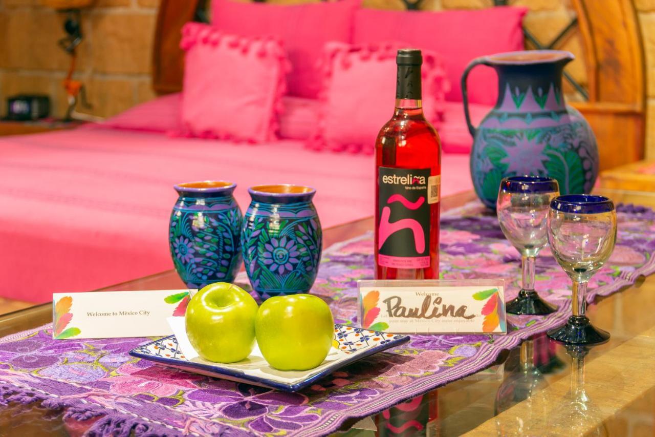 Mex Suites Casa Azul B&B Meksyk Zewnętrze zdjęcie